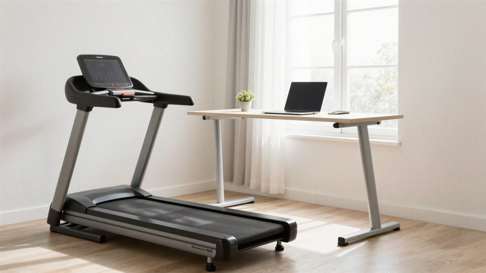 Walking Pad / Untertisch-Laufband im Homeoffice